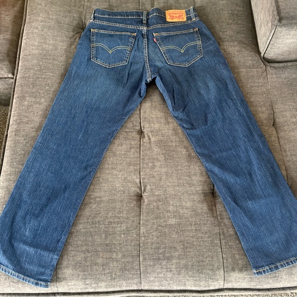 Men’s Levi 559 Classic Blue Denim Jeans, 33x30 - Picture 2 of 4